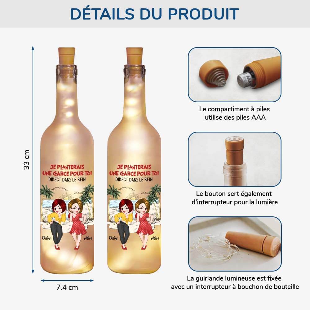 3965LFR2 bouteille lumineuse personnalisee citation amitie drole 3965L5L8F