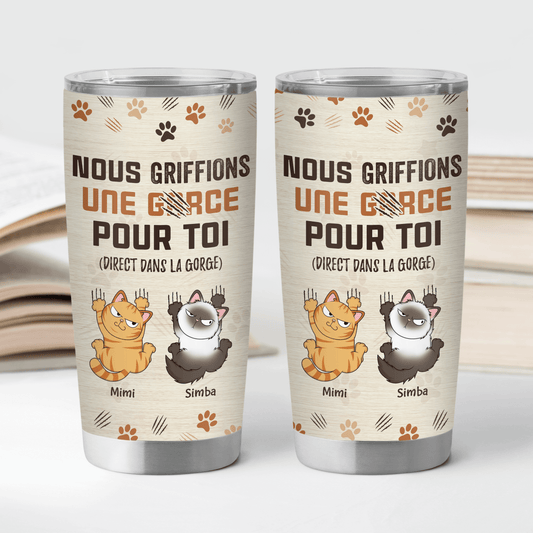 3967TFR2 mug isotherme 590ml personnalise je grifferais une garce pour toi  3967TKN3D