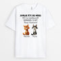 3969AFR1 t shirt personnalise joyeuse fete des peres au meilleur papa chat version clair 3969a8t5d