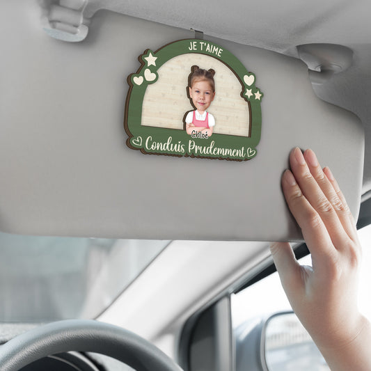 3973GFR2 clip pare soleil de voiture personnalise conduis prudemment 3973g3l0b_dfd7d3c7 e77a 4f09 b6cb 16fc32b239a2