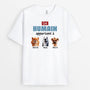 3989AFR1 tee shirt personnalise chien cet humain appartient a design cartoon  3989ATH5C