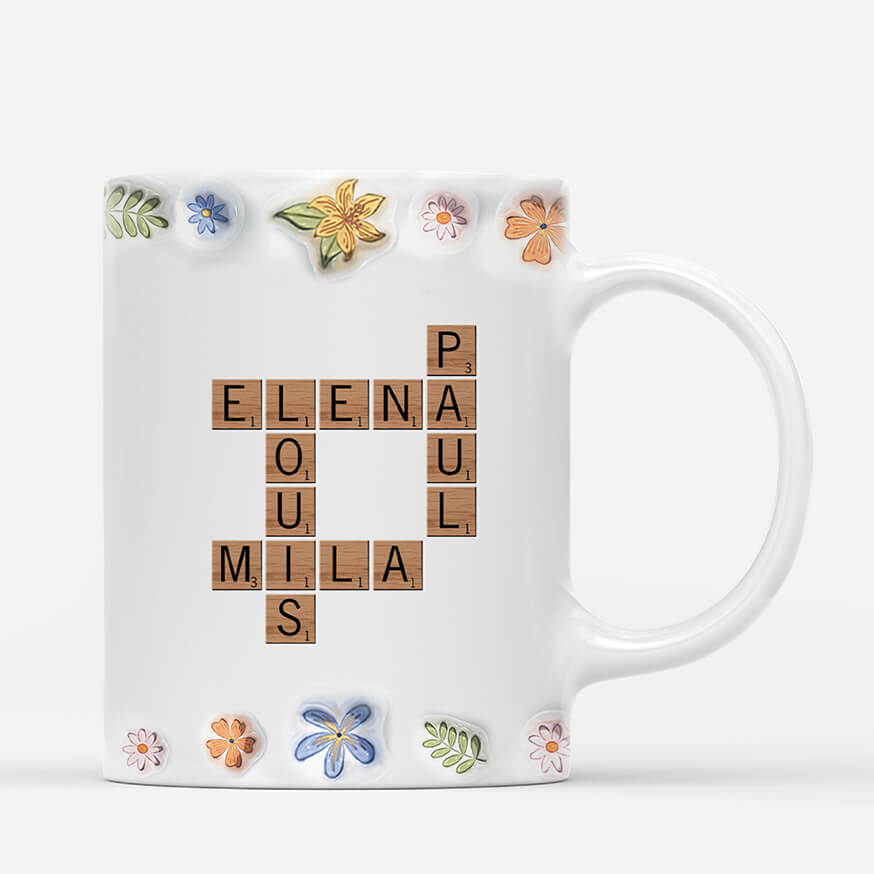 3990MFR3 mug personnalise mamie jaime etre mamie avec mots croises 3990mtt0a