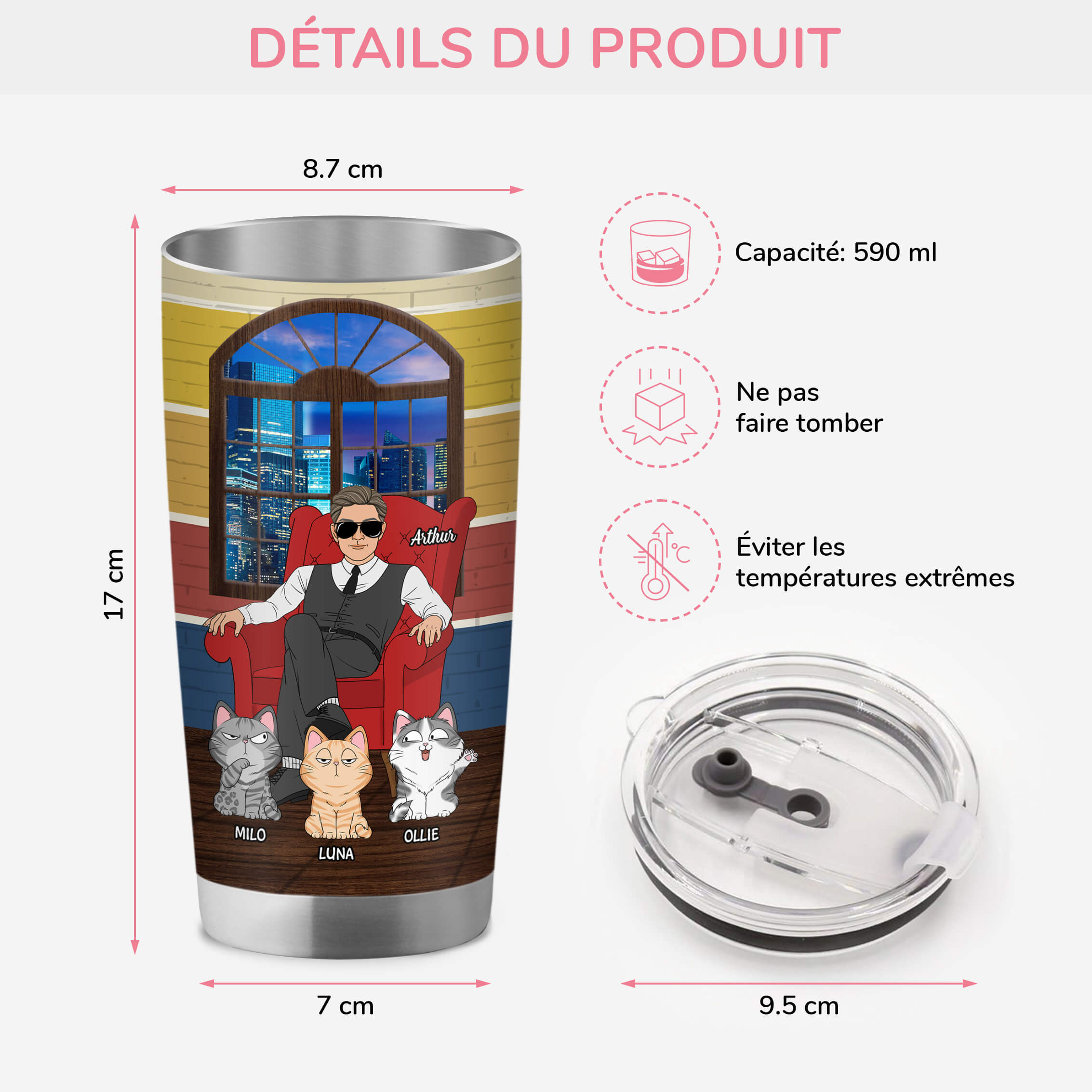 3999TFR3 mug isotherme 590ml personnalise super papa chien 3999TKL8C_da1609c0 74cc 4482 b35d 60d8845aff60