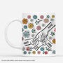 4002MFR1 effet dimpression 3d mug maman personnalise maman fleur neutre 4002m3i5a