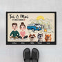 4004DFR1 paillasson personnalise toi et moi et nos chiens version camping 4004D9M0C