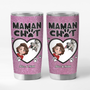 4012TFR1 mug isotherme 590ml personnalise maman chat coeur paillette 4012TKN0D