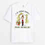 4020AFR1 t shirt personnalise femme je serai dans mon bureau 4020A8T8H
