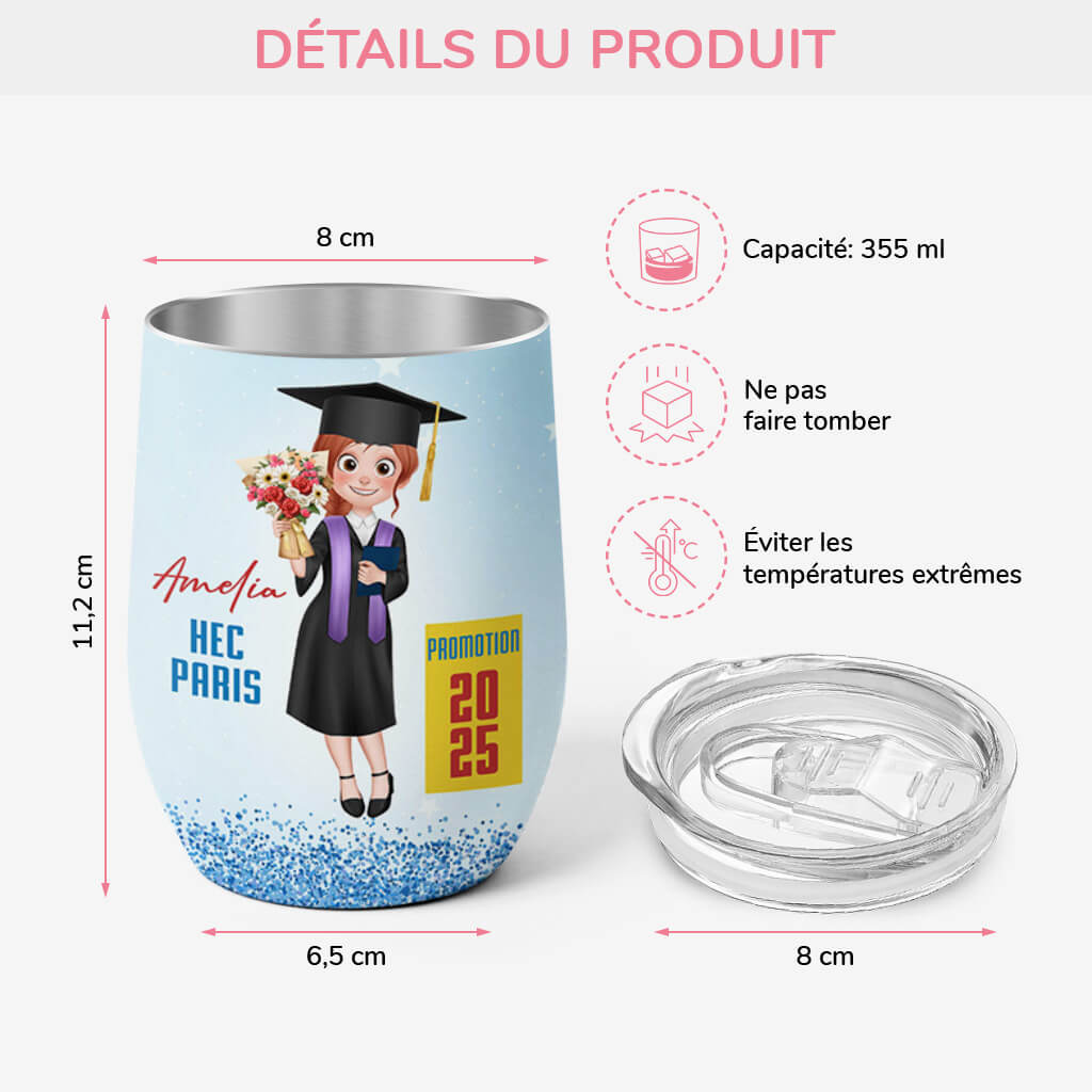4045TFR3 mug isotherme 355ml personnalise plus sexy avec un diplome femme 4045t5t8a