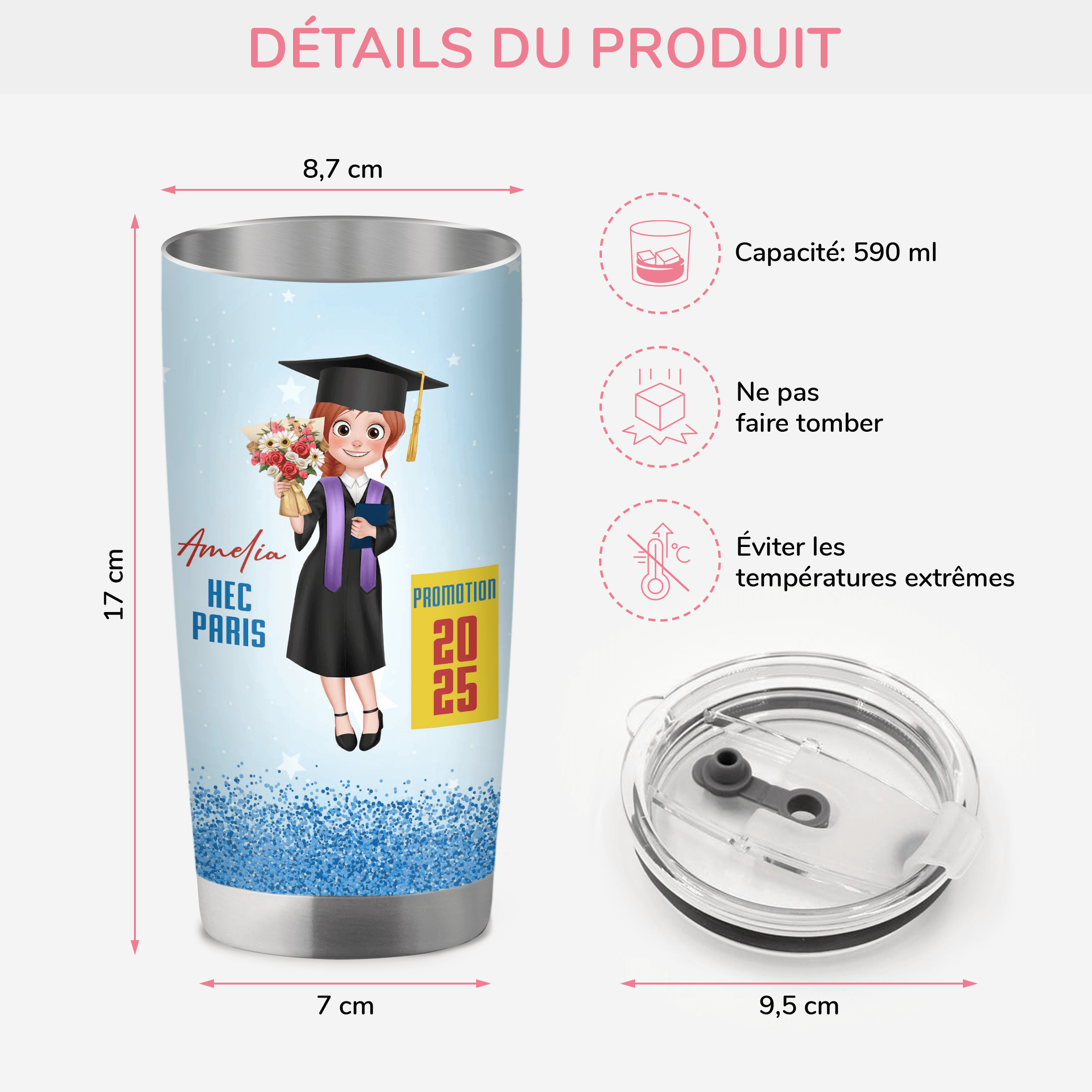 4045TFR3 mug isotherme 590ml personnalise plus sexy avec un diplome femme 4045t5t8a