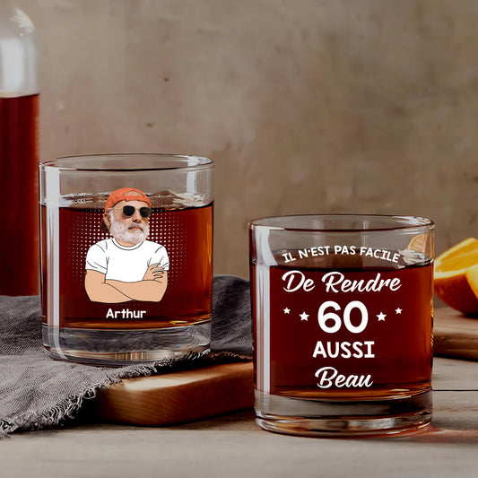 4064IFR2 verre a whisky personnalise les 60 ans aussi belles 4064I