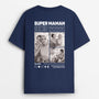 4065AFR1 t shirt personnalise super maman avec photos 4065atm5a