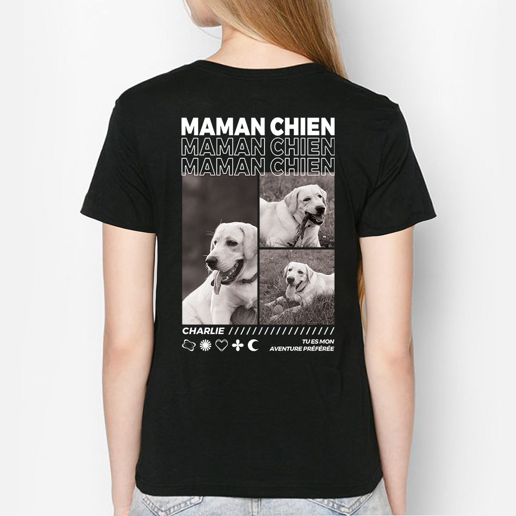 4065AFR2 t shirt personnalise super papa  maman chien avec photos 4065atm5c_82e49058 5935 444b 97bd 9f235264df55