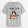 4071AFR2 tee shirt personnalise chien ce papa appartient a design cartoon 4071a8i0c