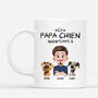 4071MFR1 mug personnalise chien ce papa appartient a design cartoon 4071m8i0c