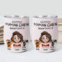 4071TFR2 mug isotherme 355ml personnalise ce papa chien appartient a design cartoon 4071t8i0c