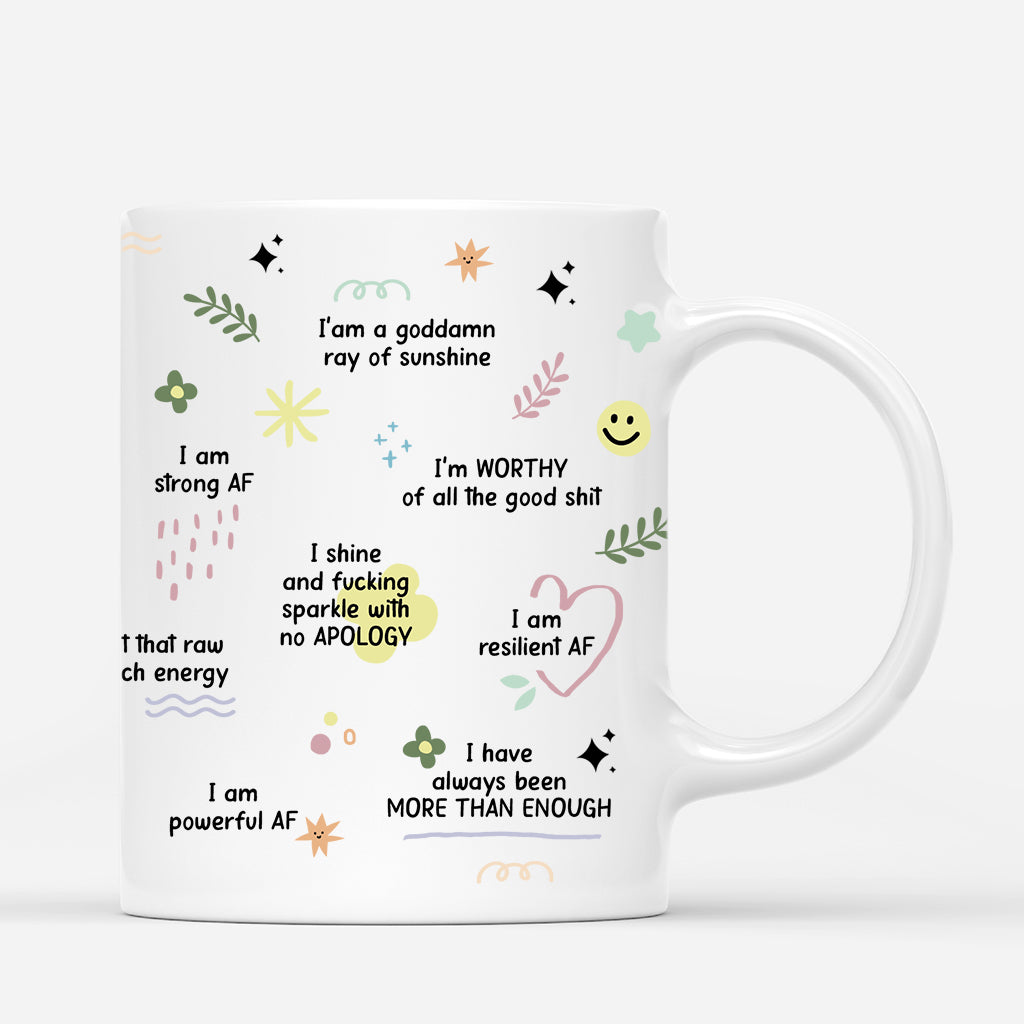 4097MFR3 mug personnalise femme humour bad bitch affirmations 4097m5h8a