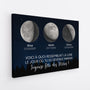 4105CFR2 toile personnalisable pour papa voici a quoi ressemblait la lune 4105c8b5b