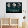 4105CFR3 toile personnalisable pour papa voici a quoi ressemblait la lune 4105c8b5b