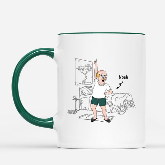 4113MFR2 mug humour personnalise femme mon coeur m_a mene au lit 4113m5q0a