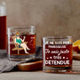 4114IFR1 verre a whisky personnalise femme je ne suis pas paresseuse 4114i5l8a