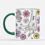 4122MFR2 effet dimpression 3d mug personnalise maman mains en fleurs 4122m3k5a