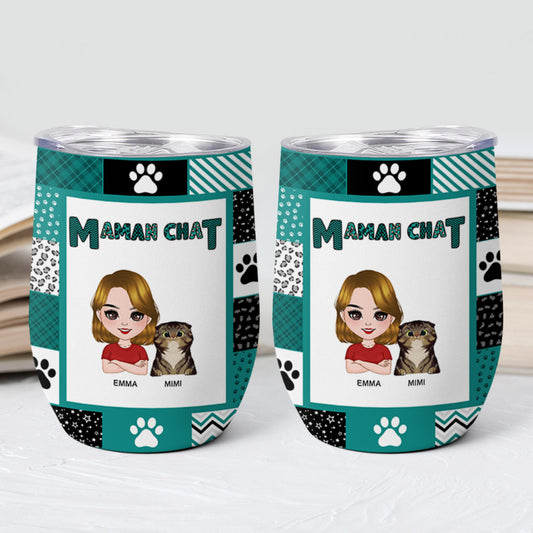 4123TFR2 mug isotherme 355ml papa chat patchwork de pattes 4123ttn8d_83a2c333 8d75 49d9 80a7 23e3c124d34e