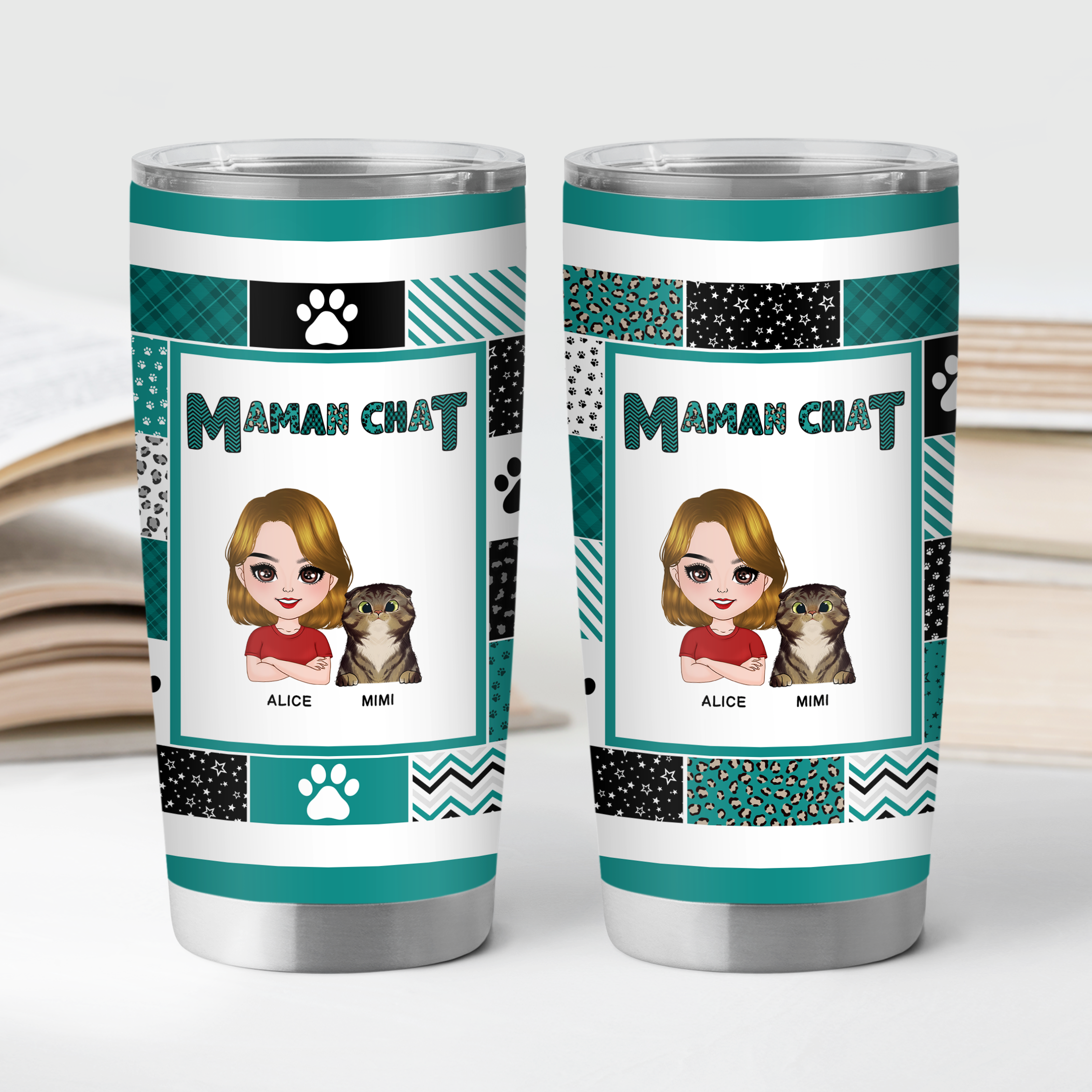 4123TFR2 mug isotherme 590ml maman chien patchwork de pattes 4123ttn8c_f2bb5b2f d5ad 41c1 ab5d aca4a4525efb