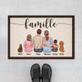 4130DFR1 paillasson personnalise famille vue de dos 4130d6t5i