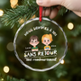 4143OFR2 ornement en verre personnalise pour papa nous sommes a toi 4143o8h0b