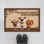 4153DFR1 paillasson chien personnalise pas besoin de frapper design cartoon 4153d5t5c_84f20427 9955 4f9f b954 d706698024a6