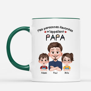 4155MFR2 mug personnalise pour maman mes personnes favorites design cartoon 4155m3t0a