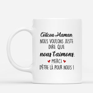4170MFR2 mug personnalise coucou maman tenant les mains 4170m6i0a