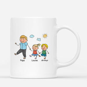 4171MFR3 mug personnalise meilleure maman dessin crayon colore 4171m6l0a