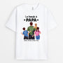 4174AFR1 t shirt personnalise la bande a papa famille tourner le dos 4174a6h0b