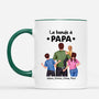 4174MFR2 mug personnalise la bande a papa famille tourner le dos 4174m6h0b
