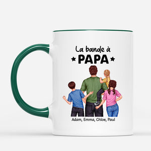 4174MFR2 mug personnalise la bande a papa famille tourner le dos 4174m6h0b