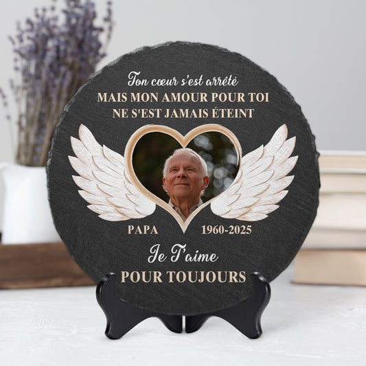 4179QFR2 pierre commemorative personnalisee je taime pour toujours photo 4179qtl5a