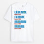 4185AFR1 t shirt femme personnalise femme maman mamie depuis version pop 4185a8l5a
