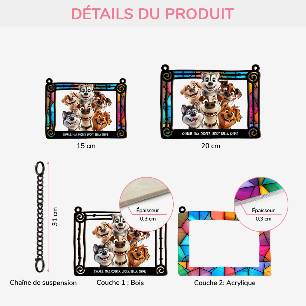 4191UFR3 attrape soleil personnalise chiens mignons design cartoon 4191u9l5c