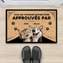 4199DFR2 paillasson personnalise animaux tous les invites doivent etre approuves 4199d