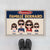 Bienvenue à Famille Version Cool Design Cartoon - Cadeau Personnalisé | Paillasson Pour Famille