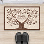 4219DFR2 paillasson famille personnalise larbre familial 4219d5t8i