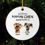 4222OFR1 ornement ceramique personnalise de noel cette maman chien appartient a 4222o8q5c