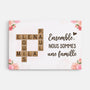 4227CFR1 ensemble nous formons une famille toile famille personnalisable 4227c8i5i