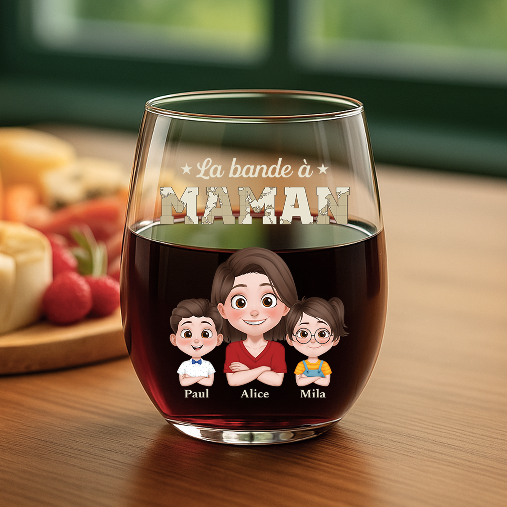 4231IFR2 verre a vin sans pied personnalise_ papa la bande a papa soldat 4231i