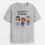 4238AFR2 tee shirt personnalise la bande a mamie version bd 4238a5h8a