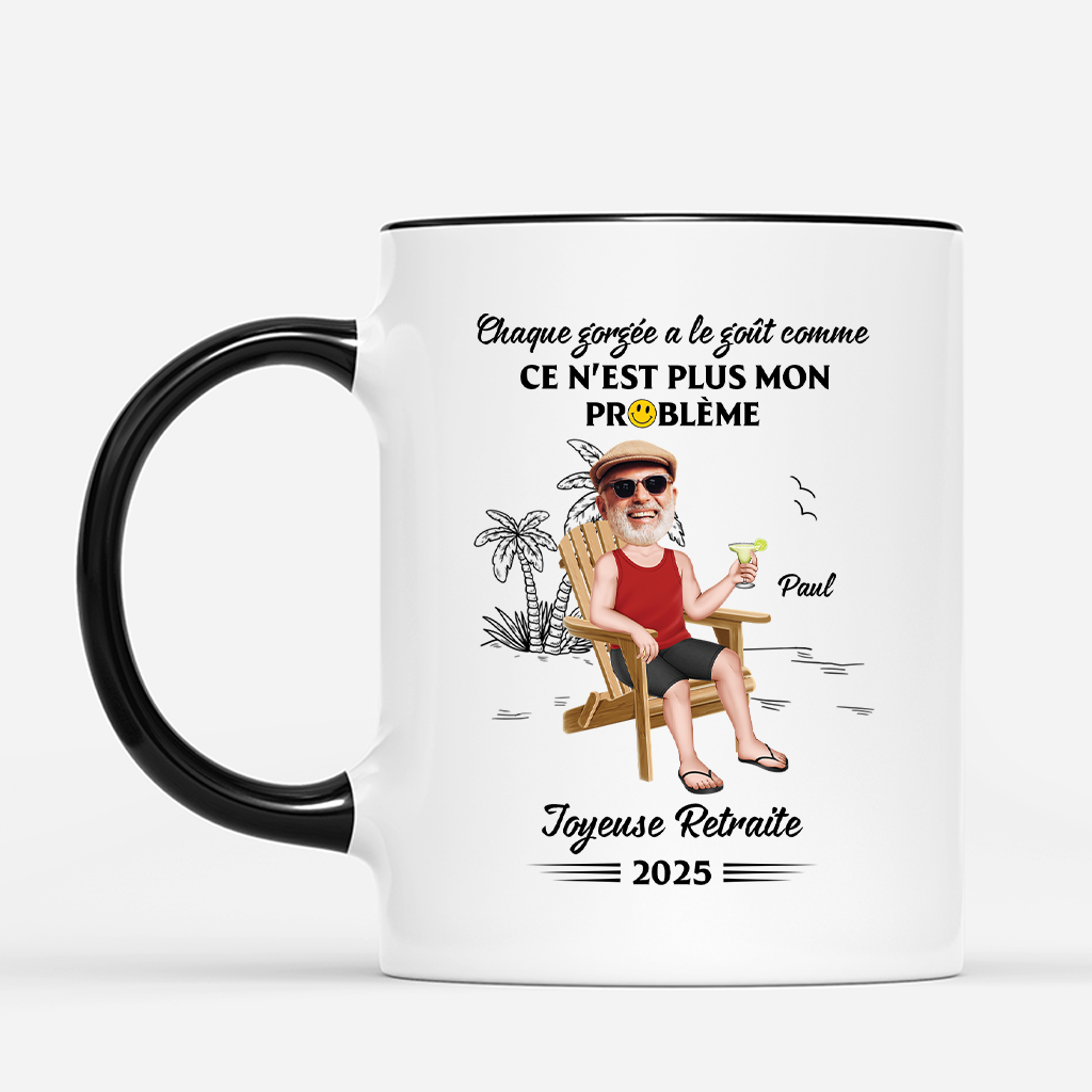 4239MFR2 mug personnalise femme joyeuse retraite design cartoon 4239m5h0a
