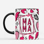 4245MFR2 effet dimpression 3d mug personnalise maman design cartoon bleu et rose 4245m6l5a