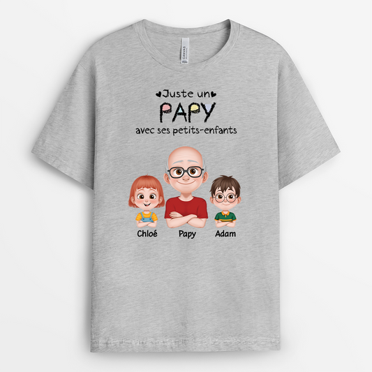 4252AFR1 t shirt personnalise juste une maman et ses filles design cartoon 4252a_a05a4109 a956 4042 aa1e 5cfee2a1aa6a