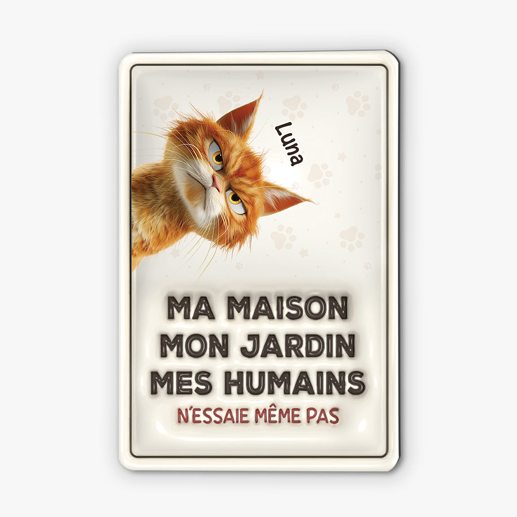 4257EFR2 plaque personnalise avec chat nessaie meme pas 4257e8l5d